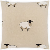 Little Boo Pillow, Beige-Accessories-High Fashion Home