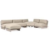 Livia Outdoor Sectional, Taupe