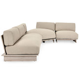 Livia Outdoor Sectional, Taupe
