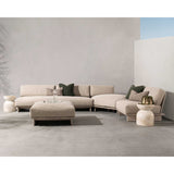 Livia Outdoor Sectional, Taupe