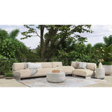 Livia Outdoor Sectional, Taupe