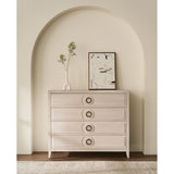 Lizmore 4 Drawer Chest, White Oak-Furniture - Storage-High Fashion Home