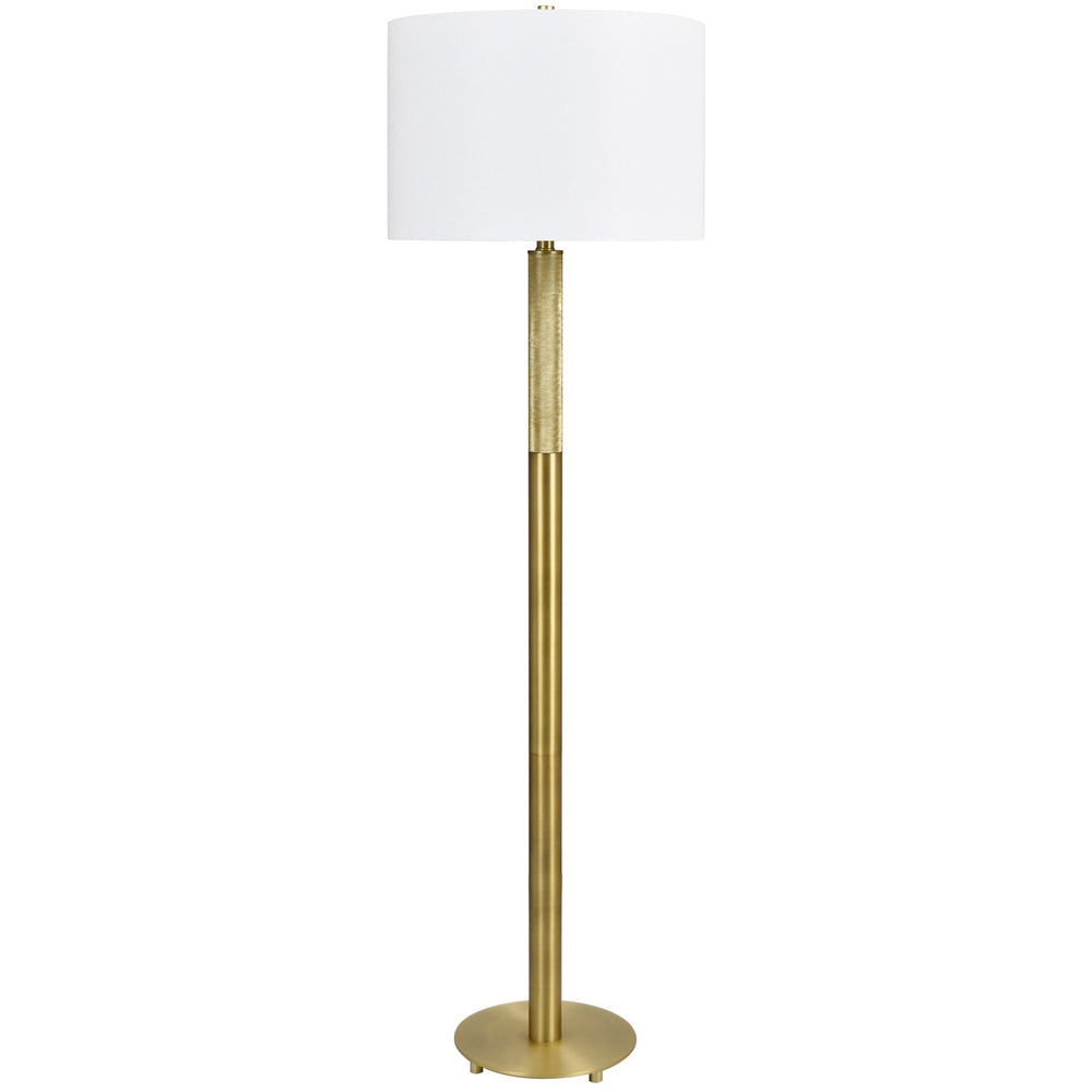 Lochley Floor Lamp, Gold-Lighting-High Fashion Home