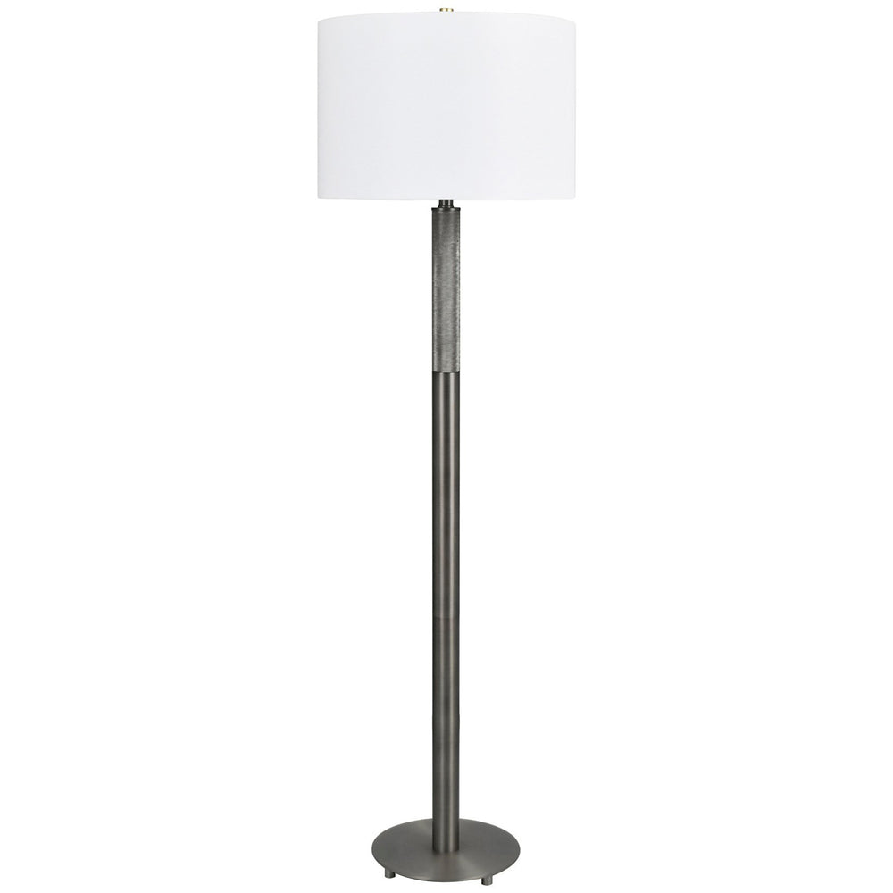 Lochley Floor Lamp, Grey-Lighting-High Fashion Home