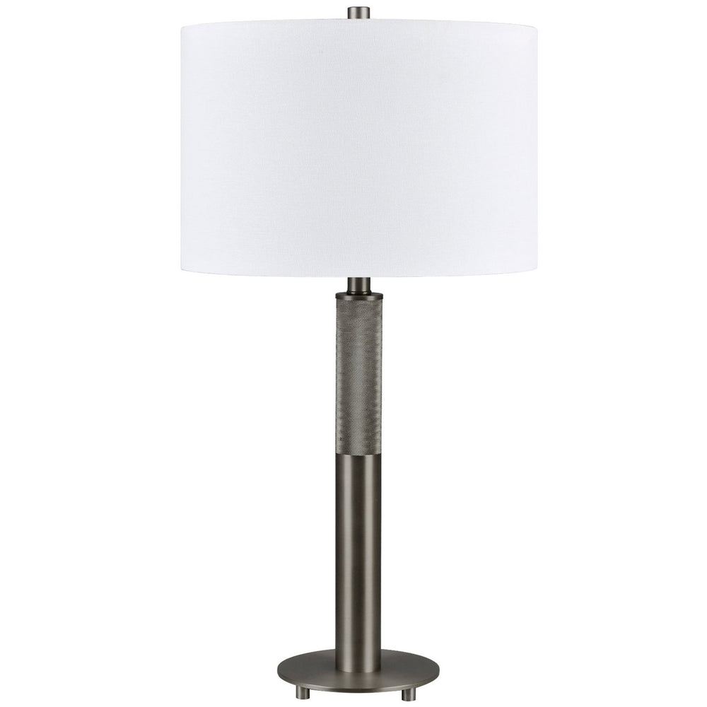 Lochley Table Lamp, Gunmetal-Lighting-High Fashion Home