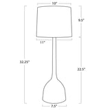 Logan Buffet Lamp, Oil Rubbed Bronze