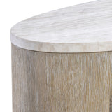 Loggia Oval Top Console Table, Aria