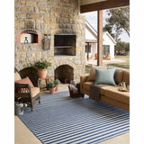 Loloi II Rug Easton ESN-03, Denim/Ivory