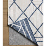 Loloi II Rug Easton ESN-08, Ivory/Denim