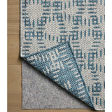 Loloi II Rug Easton ESN-10, Fog/Teal