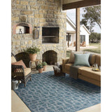 Loloi II Rug Easton ESN-10, Fog/Teal