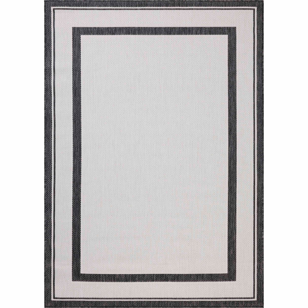 Loloi II Rug Easton ESN-11, Onyx/Ivory