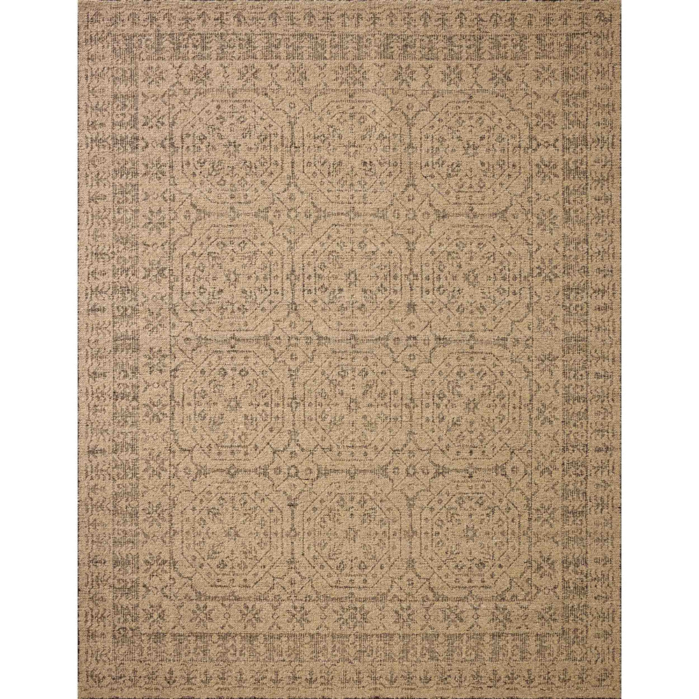 Loloi Rug Novi NVI-01, Tan/Onyx-Rugs1-High Fashion Home