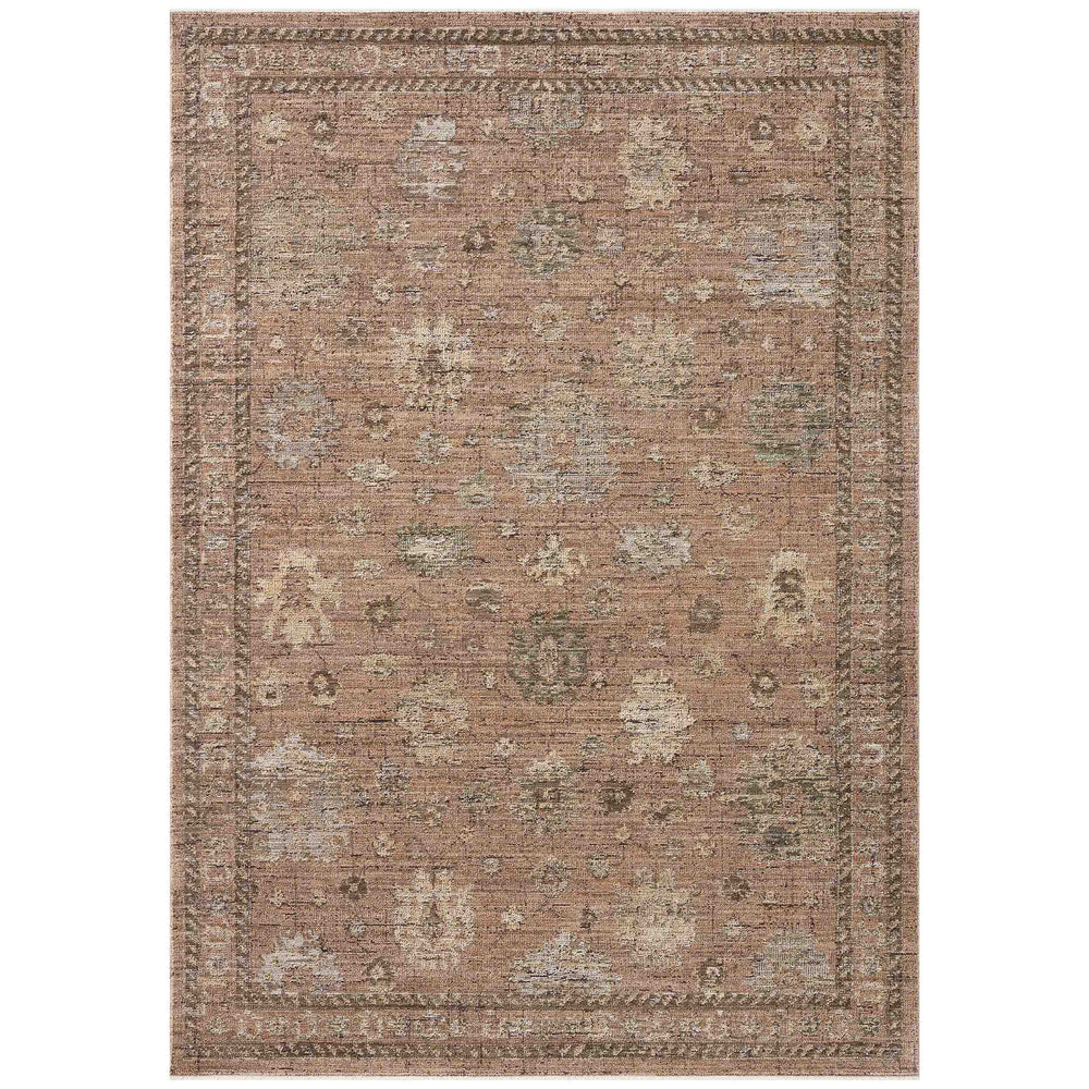 Loloi Rug Priscilla PRL-08, Blush/Multi-Rugs-High Fashion Home