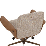 Lomax Office Chair, Miliken Cognac
