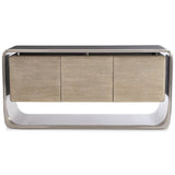 Lomond Buffet, Tarnished Nickel-Furniture - Storage-High Fashion Home