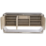 Lomond Buffet, Tarnished Nickel-Furniture - Storage-High Fashion Home