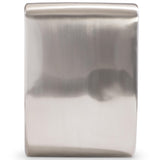 Lomond Nightstand, Brushed Stainless-Furniture - Bedroom-High Fashion Home