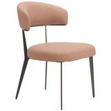 Loom Dining Chair, Tan, Set of 2-Furniture - Dining-High Fashion Home