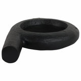 Looped Sculpture, Black-Accessories-High Fashion Home