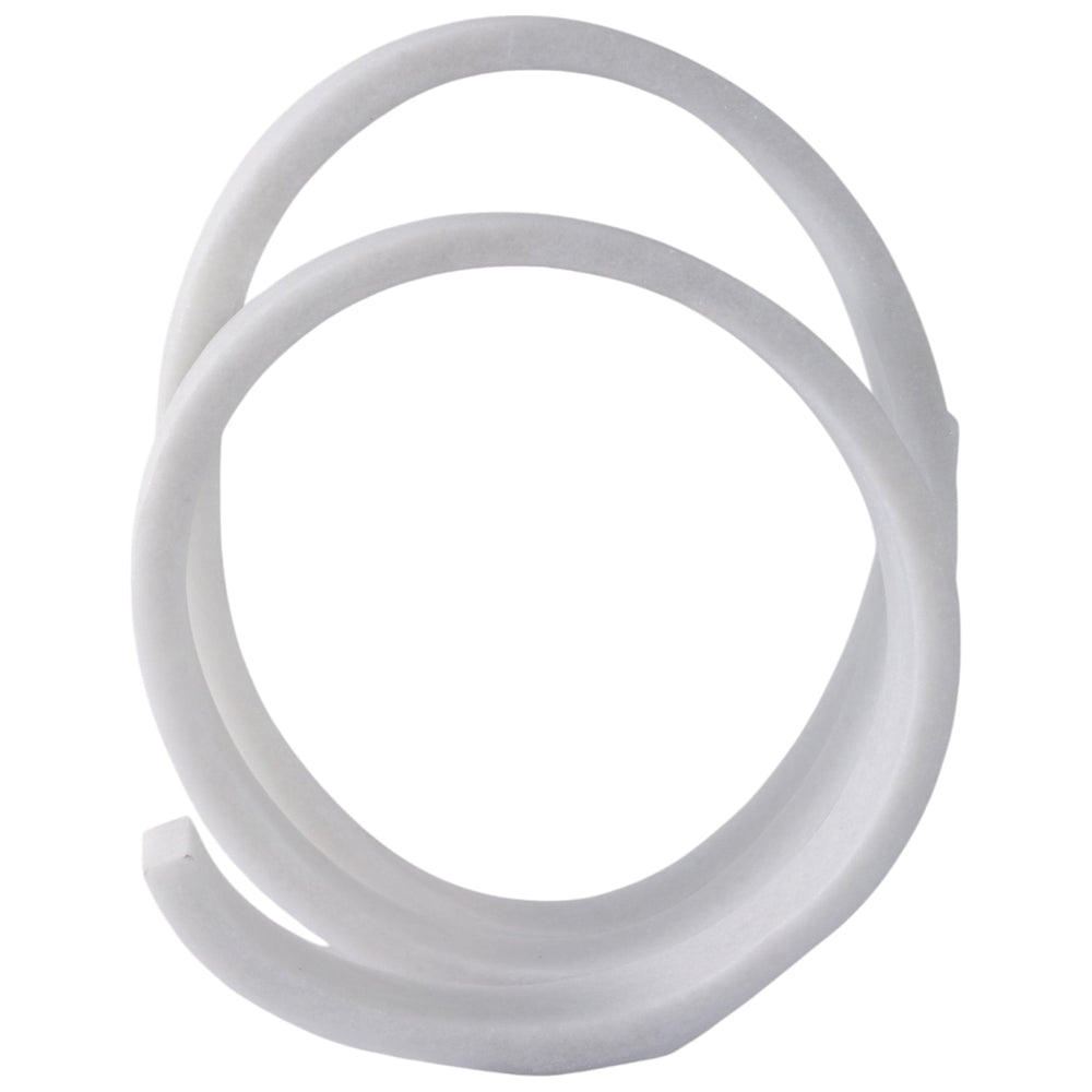Loopy Object, White-Accessories-High Fashion Home