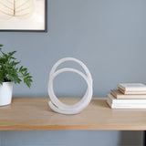 Loopy Object, White-Accessories-High Fashion Home