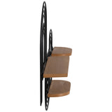 Loopy Wall Decor, Brown/Black