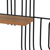 Loopy Wall Decor, Brown/Black