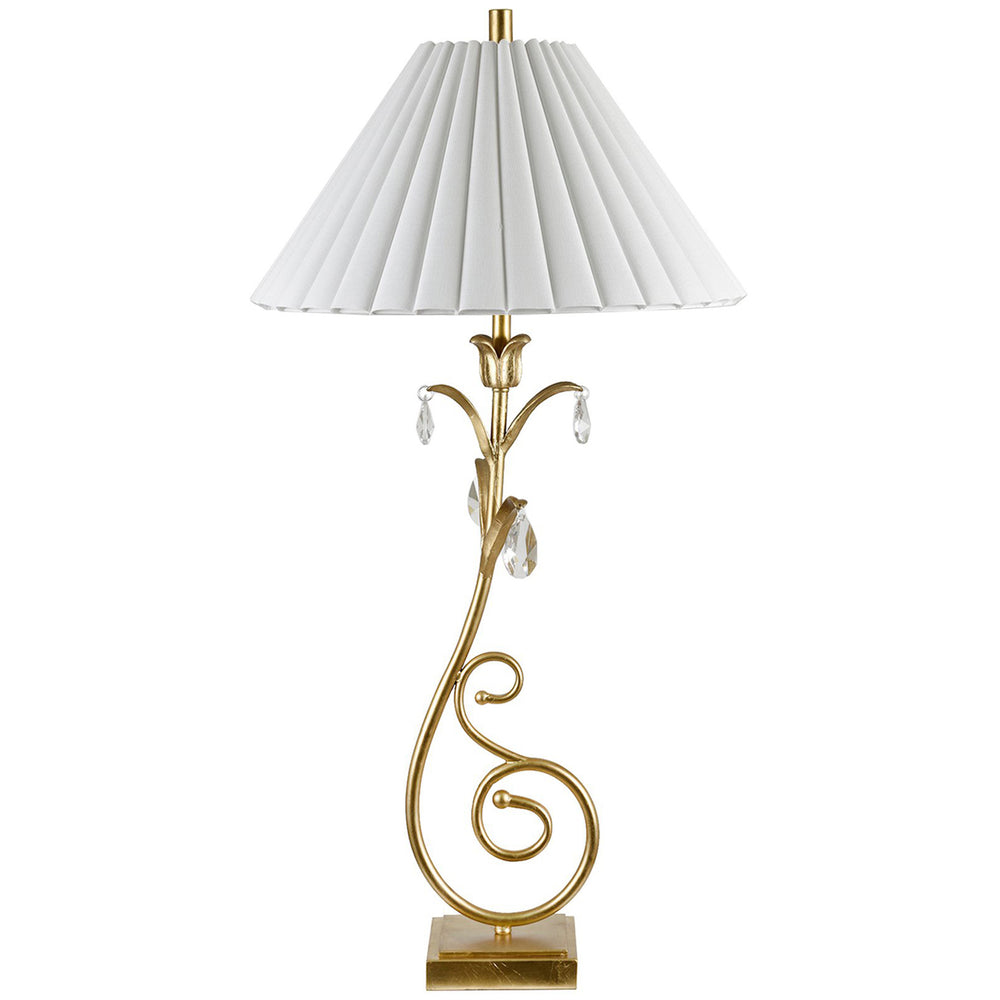 Loralei Table Lamp, Gold-Lighting-High Fashion Home