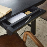 Lorik Desk, Worn Black