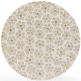 Lorna Accent Stool, Pearl-Furniture - Benches-High Fashion Home