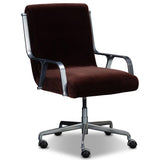Lou Desk Chair, Surrey Plum by Four Hands