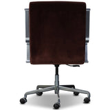 Lou Desk Chair, Surrey Plum by Four Hands