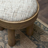 Louise Accent Stool, Ostend Natural-Furniture - Benches-High Fashion Home