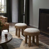 Louise Accent Stool, Ostend Natural-Furniture - Benches-High Fashion Home