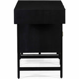Louisiana Executive Luxe Desk, Charcoal