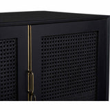 Louisiana Luxe Cabinet, Charcoal