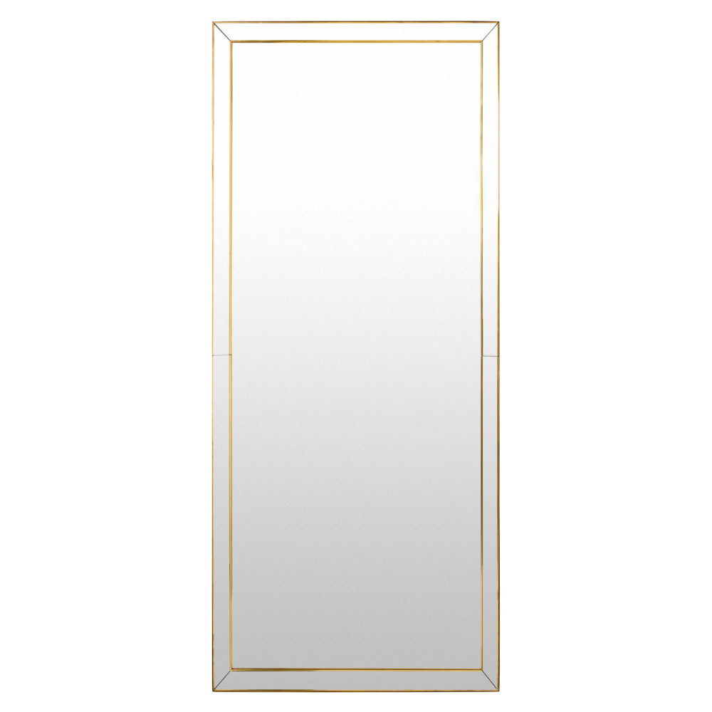 Lovely Floor Mirror, Gold