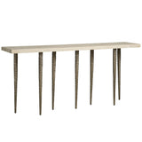 Lowry Console, Natural-Furniture - Accent Tables-High Fashion Home