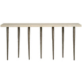 Lowry Console, Natural-Furniture - Accent Tables-High Fashion Home