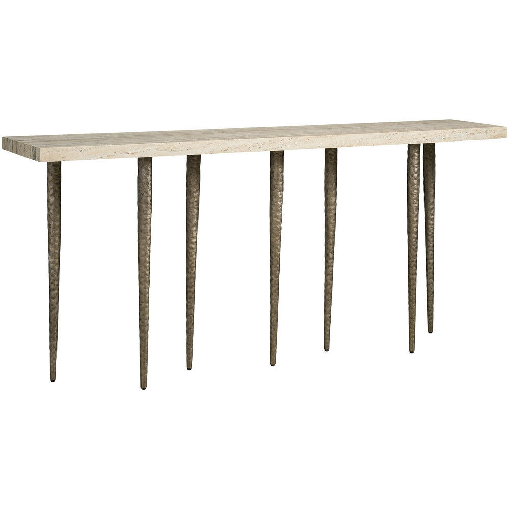 Lowry Console, Travertine