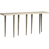 Lowry Console, Travertine