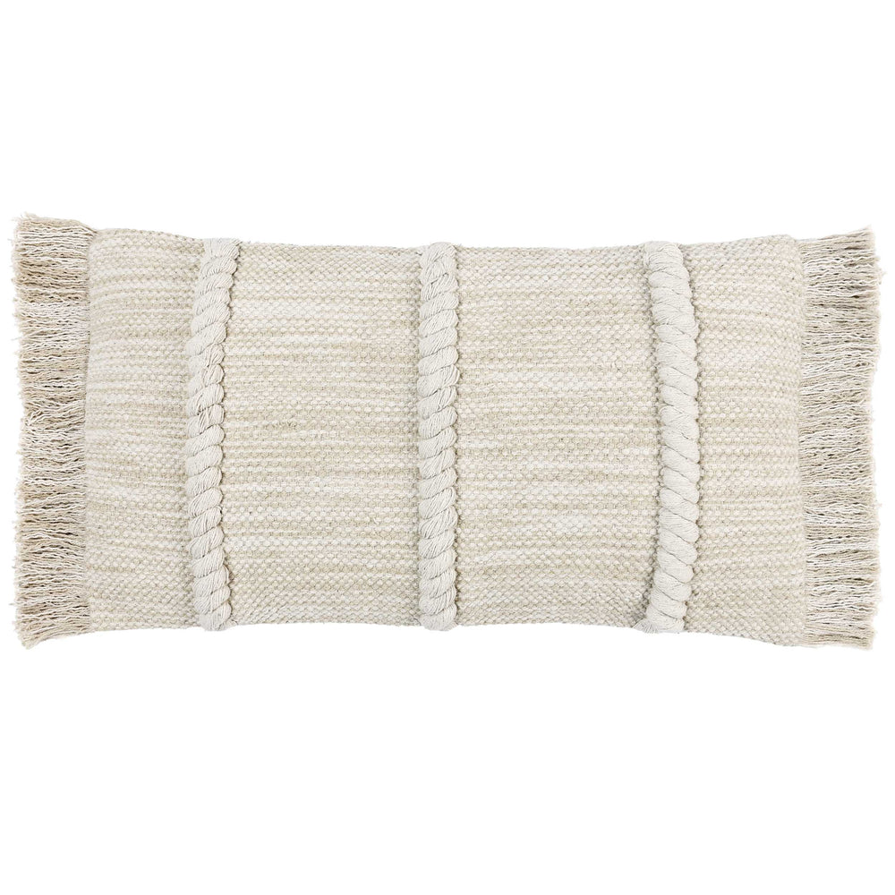Lucera Lumbar Pillow, Natural-Accessories-High Fashion Home