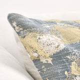 Luciana Pillow, Rain Blue-Accessories-High Fashion Home