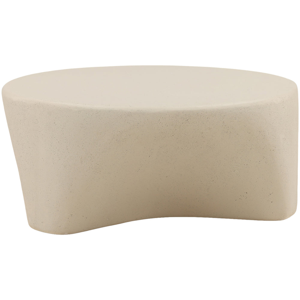 Lucius Outdoor Coffee Table, Ivory