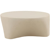 Lucius Outdoor Coffee Table, Ivory