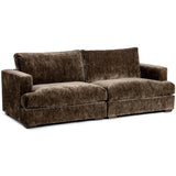 Ludwig 2 Piece Sofa, Mossed Brown-Furniture - Sofas-High Fashion Home