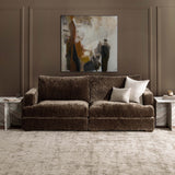 Ludwig 2 Piece Sofa, Mossed Brown-Furniture - Sofas-High Fashion Home