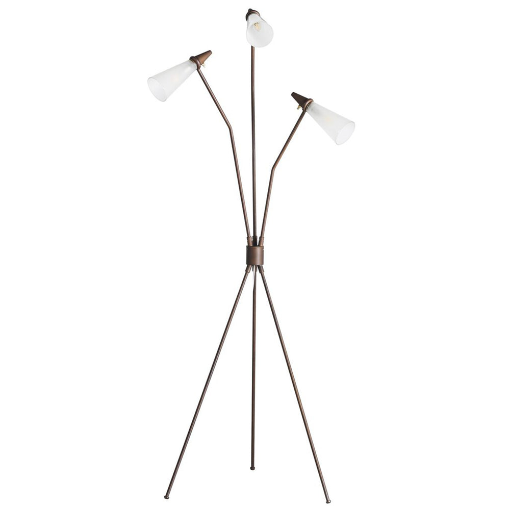 Ludwig Floor Lamp, Frosted Glass by Four Hands