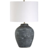Luis Table Lamp, Weathered Black-Lighting-High Fashion Home
